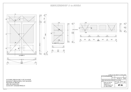 Regulierenhof 6 Kozijntekeningen (PDF)